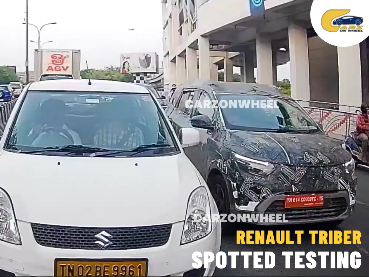 Renault Triber Facelift Spotted Testing: Fresh Looks for India’s Favourite Budget 7-Seater-image